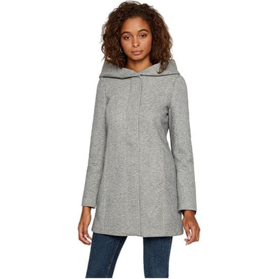 Vero Moda Ženski plašč VMVERODONA 10202688 Light Grey Melange