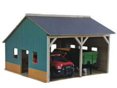 Mikro Trading Lesena garaža za traktorje 1:16 v škatli