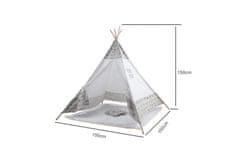 Aga4Kids Otroški Teepee Puščice