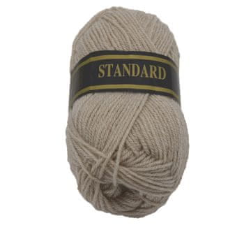 Preja STANDARD - 50 g / 150 m, svetlo rjava