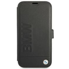 Bmw etui bmflbkp13ssllbk iphone 13 mini 5,4; črn/črna knjiga signature