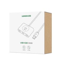 Ugreen CR113 HUB adapter 4x USB 3.0, belo