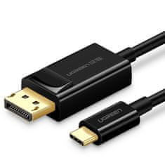 Ugreen MM139 kabel USB-C / DisplayPort 4K 1.5m, črna