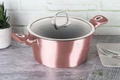 Berlingerhaus Kozarec s pokrovom s titanovo prevleko 20 cm I-Rose Edition BH-6034