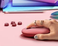 Logitech  POP Mouse miška, z emoji, Bluetooth, roza (910-006548) - Odprta embalaža