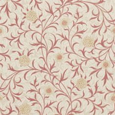MORRIS & CO. Tapeta SCROLL 210364, kolekcija ARCHIVE WALLPAPERS, light brick buff