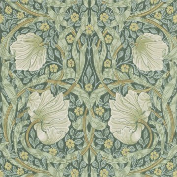 MORRIS & CO. Tapeta PIMPERNEL 210389, kolekcija ARCHIVE WALLPAPERS, liguster