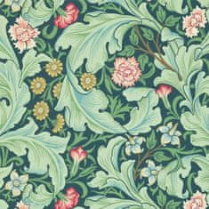 MORRIS & CO. Ozadje LEICESTER 212541, kolekcija ARCHIVE WALLPAPERS, waad sage