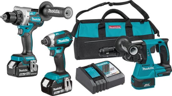 Makita DLX3154TX1 LXT set akumulatorskega orodja