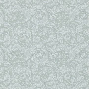 MORRIS & CO. Tapeta BACHELORS BUTTON 214735, kolekcija BEN PENTREATH THE QUEEN SQUARE, srebrna