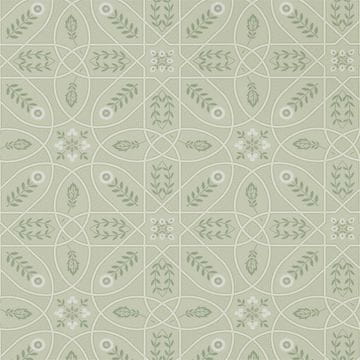 MORRIS & CO. Tapeta BROPHY TRELLIS 216702, kolekcija MORRIS MELSETTER, žajbelj