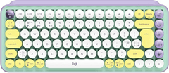 Logitech POP Keys tipkovnica, z emoji, mehanska, mint, SLO (920-010736)