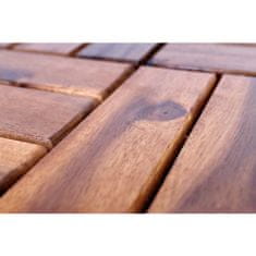 Linder Exclusiv Terasne ploščice akacijev les 30x30 cm 11 kosov