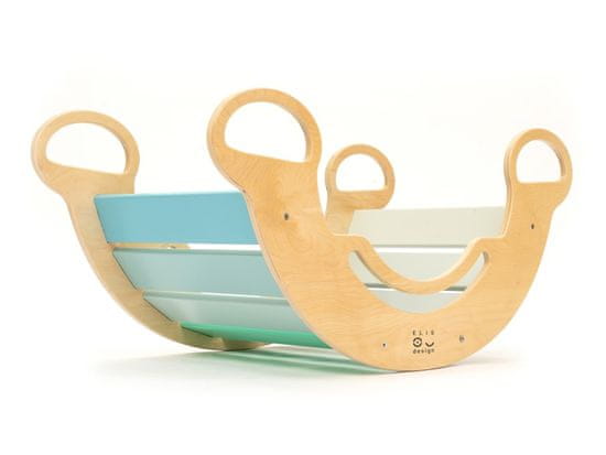 Elis Design Montessori gugalnica 6v1 nasmeh modra