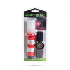 M.N.C. Magnetna varnostna svetilka za avto 6 rdečih LED na baterije