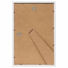 Vidaxl Okvir za fotografije, 3 kosi, stenski ali stoječi, 42x59,4 cm, MDF