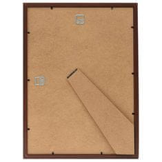 Vidaxl Foto okvirji 10 kosi namizni temno rdeči 13x18 cm