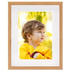 Vidaxl 3D foto okvirji 5 kosov hrast 21x29,7 cm za 15x20 cm slike