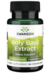 Swanson Ekstrakt svete bazilike, 400 mg, 60 kapsul
