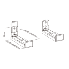 My Wall Nosilec za Soundbar HZ 30 L