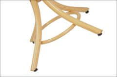 STEMA Leseni obešalnik za oblačila WDR. Višina 184 cm. Premer baze in krone 50 cm. Iz brezovega lesa. Naravno.