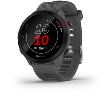 Garmin Forerunner 55 tekaška ura, temno siva - odprta embalaža