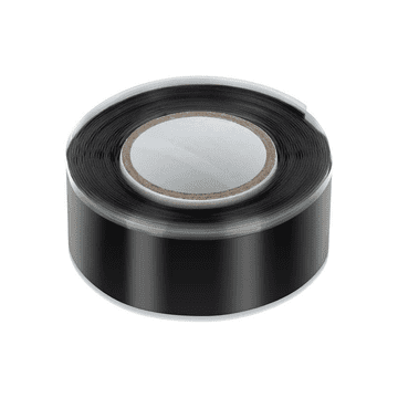 Rebel Vulkaniziran izolirnii trak 0,8 mm x 19 mm x 2,5 m, črne barve