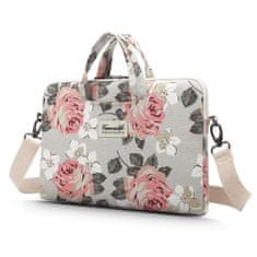 Canvaslife Briefcase torba za prenosnik 15-16, white rose