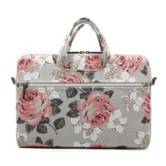 Canvaslife Briefcase torba za prenosnik 15-16, white rose