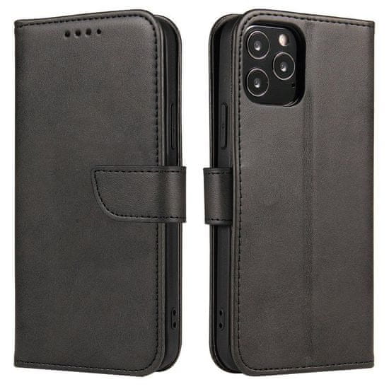 MG Magnet knjižni usnjeni ovitek za Samsung Galaxy A52s 5G / A52 5G / A52 4G, črna