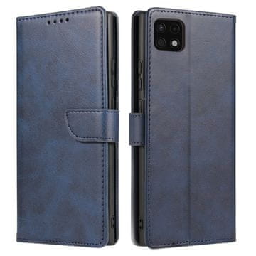 MG Magnet knjižni usnjeni ovitek za Samsung Galaxy A22 4G, modro