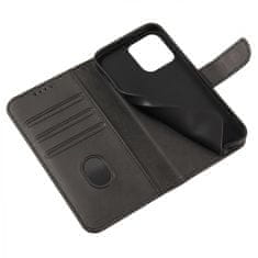 MG Magnet knjižni usnjeni ovitek za iPhone 13 Pro Max, črna