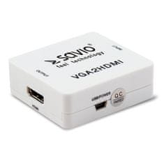 SAVIO Pretvornik VGA v HDMI Full HD 1080p 60Hz