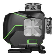 SO4CG 4D 4×360 bluetooth upravljanje 16 linijski zeleni laser nivelir