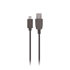 setty. podatkovni kabel USB-C, 1 m, 2 A, črn (GSM043219)