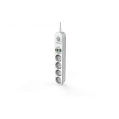 Kraft&Dele 2m električni razdelilec 4x USB polnilec