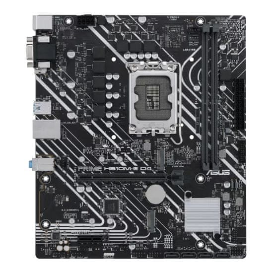 ASUS Prime H610M-E D4 osnovna plošča, LGA1700, mATX