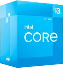 Intel Core i3-12100 procesor, LGA1700, Boxed (BX8071512100)