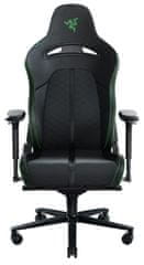 Razer Igralni stol Razer Enki X črn, zelen