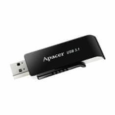 Apacer AH350 USB ključ, 3.1, 128 Gb, črno/bel (AP128GAH350B-1)