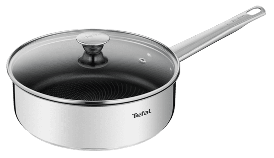 Tefal Cook Eat globoka ponev s pokrovom, 24 cm (B9223205)