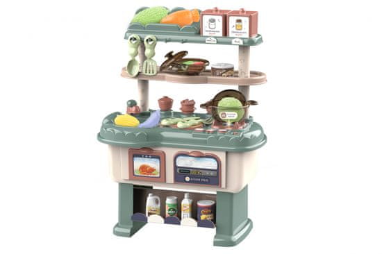 Aga4Kids Plastična kuhinja HAPPY KITCHEN Zelena