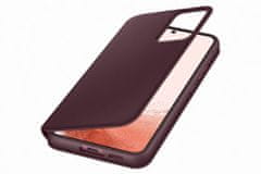 Samsung Galaxy S22+ ovitek Clear View, preklopni, vinsko rdeč (EF-ZS906CEEGEE)