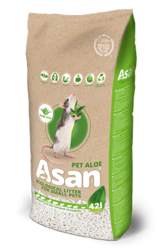 Asan Pet Aloe ekološka stelja, 42 l