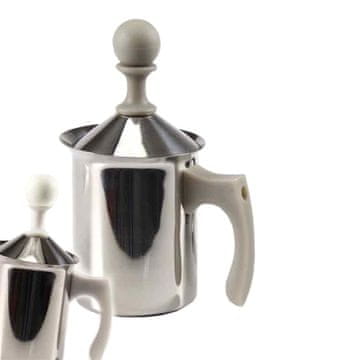 Penilec mleka Fon Cremer 0,5l / barvni ročaj / inox