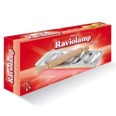 Model za raviole Raviolamp 6 Sorrisi / aluminij, les