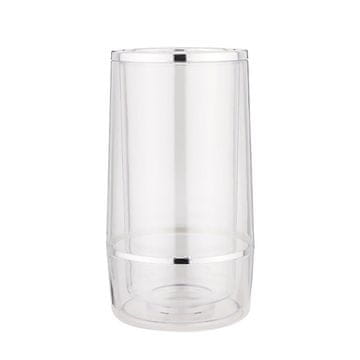 Eva Hladilec za steklenico 11xh23cm / prozoren / pvc