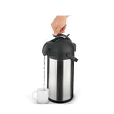 Eva Termo posoda s črpalko tokio 2,5l / inox, pvc