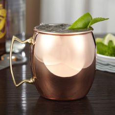 ILSA Mixage copper baker lonček mug moscow mule 400ml / inox
