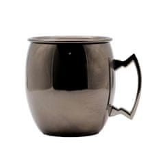 ILSA Mixage copper črn lonček mug moscow mule 500ml / inox